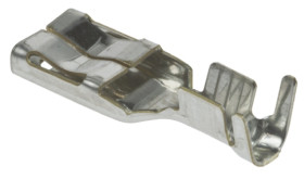 Konektor płaski Żeński 6.35 x 0.8mm długość 22mm Izolacja: Nieizolowane Cyna