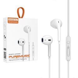 Słuchawki douszne USB-C - białe