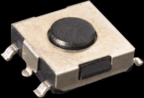 1301.9324.25 SMD short-stroke key, vertical assembly, height 3.1 mm