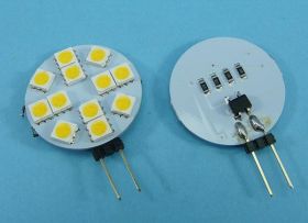 G-4 12V 12x5050 180ř 2,0W WW 180lm AC/DC