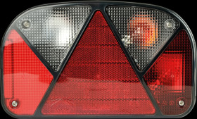 Trailer rear light, 5 functions, right