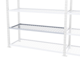 System półek, kolor Galwanizowany, materiał: Blacha stalowa, 1250mm x 600mm, Manorga