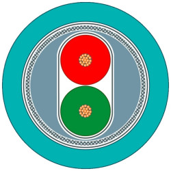 Kabel PROFIBUS 1x2x0,65 linka PUR zielony SIMATIC NET 6XV1830-3EH10 /bębnowy/