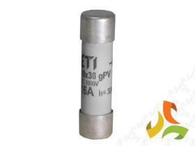 Bezpiecznik CH10 10A PV cylindryczny ETI