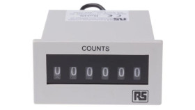 Licznik Impulsów Cyfrowe 6-Cyfrowy 24 V Dc Rs Pro