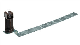 Uchwyt Dachówkowy Regulowany 420Mm (Wejście Na Drut Fi6 I Fi8) Ocynk Ogniowy...