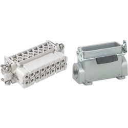 LAPP EPIC&#xAE; KIT H-A 16 BS SGR-LB M20 16P F Metal Surface-mount Housing