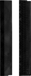 Ramps black with negative toothing, 608 x 100 x 10.5 mm, C-208 8005-RNS