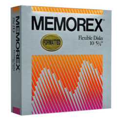 5,25" Diskettes DD "Memorex"