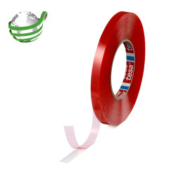 Taśma dwustronna szerokość: 12mm Tesa grubość: 0.205mm Taśma klejąca Przezroczysty PET