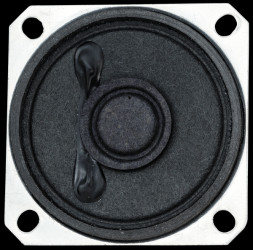 120013 Metal speaker, soldered connection