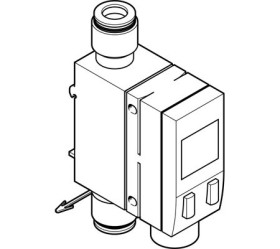 Czujnik przepływu Powietrze 10 l/min → 1000 l/min Czujnik przepływu