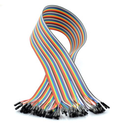 Przewody połączeniowe żeńsko-żeńskie 60cm - 40szt.
