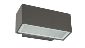 Kinkiet Zewnętrzny Zen Zn-K100, E27 Max 18W, Kolor Antracyt, 0438621