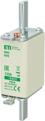 Wkładka bezpiecznikowa NH0 125A aM 690V 004112135 /3szt./