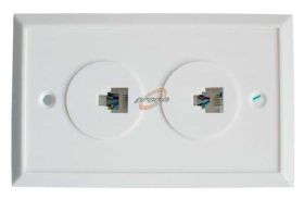 TELEFONICZNY gniazdo pod tynk 2x