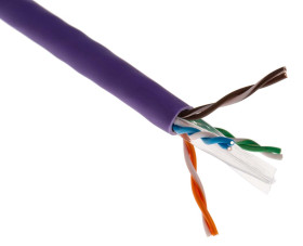 Kabel Ethernet Cat6 długość 305m Niezakończony Brand-Rex LSZH l. żył: 1 średnica 5.75mm