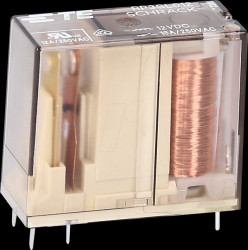 1-1393230-1 Monostable power relay, THT, 24 V DC, 16 A, 1 normally open cont