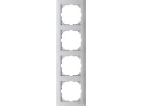 MERTEN M-PURE Ramka 4 poczwórna aluminiowy MTN4040-3660 SCHNEIDER ELECTRIC
