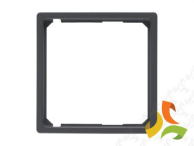 BERKER Q.1/Q.3/Q.7 Pierścień oddzielający do płytki centralnej antracyt aksamit lakierowany 11096086 HAGER