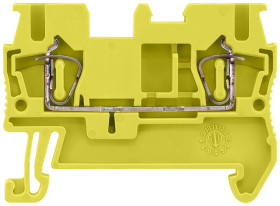 Zacisk do montażu na szynie DIN Siemens poziomy: 1 14AWGsprężynowa 8WH 800 V