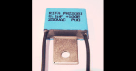 0.1 uF + 100R 250VAC capacitor - Evox Rifa