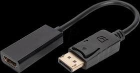 AK-340400-001-S DisplayPort Adapter, DP male to HDMI female