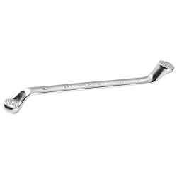 Klucz oczkowy odgięty Klucz oczkowy Facom długość 218 mm Stal chromowo-wanadowa