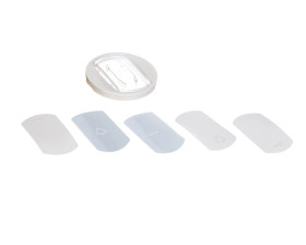 CELIANE Klawisz pojedynczy z etykietą biały 068014