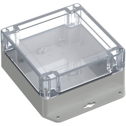 TRU COMPONENTS TC-13865324 Enclosure 151.4x121.4x60mm PC Light grey
