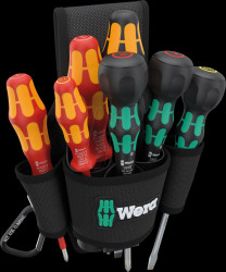 05136033001 Schraubendrehersatz Gürteltasche Set 2, 8-teilig