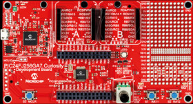 DM240016 PIC24FJ256GA7 Curiosity development board (DM240016)