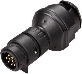 SecoRüt 50221 Adapter oświetlenia LED [Złącze żeńskie 13 pin - Złącze męskie 7 pin]