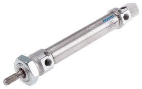 Siłownik pneumatyczny skok: 80mm Festo Ø 20mm dwustronnego działania Action 212mm Amortyzacja pneumatyczna