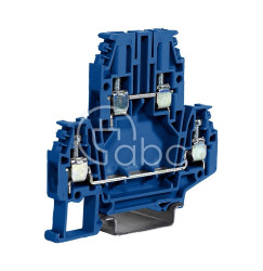 Złącze śrubowe 4 mm², 2-piętrowe, niebieskie, DBC.4/CI(Ex)i