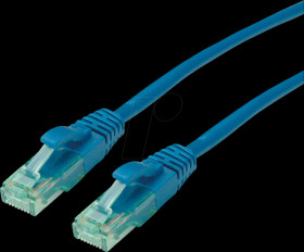 21453148 Patchkabel Cat.6a UTP, blau, 15 m