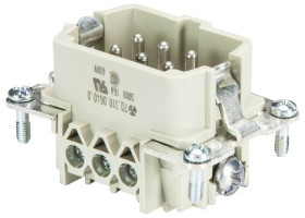 Wkładka złącza męskiego 70.310.0602.0 Wieland Electric Łączna ilość styków 6 10 szt.