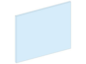 Podzielna płyta zaślepiająca wyłącznik Compact NSX 03222 SCHNEIDER ELECTRIC