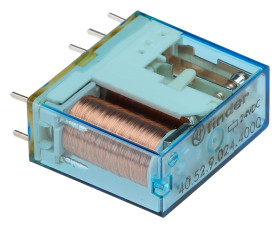 Przekaźnik 24V dc Finder, montaż PCB