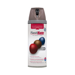 PlastiKote 440.0022120.076 22120 Colour Twist &amp; Spray Satin Cappuccino 400ml