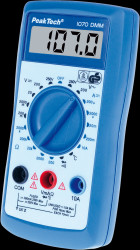 P 1070 Digital multimeter, 3½ digits, TÜV-/GS-tested