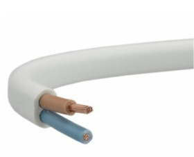 PRZEWOD OMYP 2*0.5 BIALY