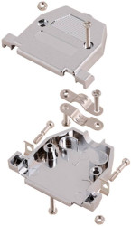 encitech CCOV50SCMP 2360-0105-05 Obudowa złącza D-SUB Ilość styków: 50 tworzywo sztuczne 180 ° metaliczny 1 szt.