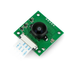 Kamera ArduCam OV5647 5Mpx - rybie oko - z obiektywem LS-40180 Fish Eye CS mount - dla Raspberry Pi