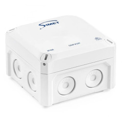 Puszka naścienna 85x85x54mm IP66 z membranami biała SNFK08 83168006