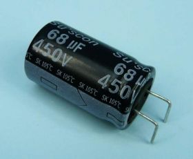68uF/450V 18x30 105° SUS ELKO
