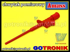 Chwytak pomiarowy czerwony