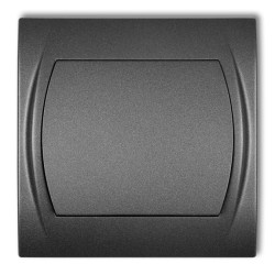 LOGO Łącznik jednobiegunowy podświetlany grafitowy 11LWP-1L