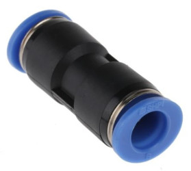 Adapter gwintowany prosty typu rura – rura, 10 barów