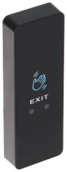 Bezdotykowy natynkowy przycisk wyjścia otwarcia drzwi S1 czarny IP68